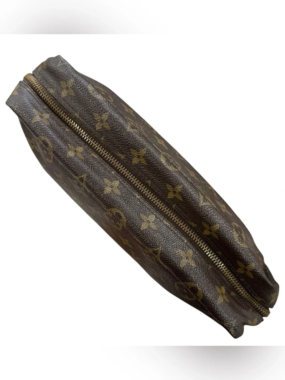 Louis Vuitton 1987 Monogram Leather Vintage Toiletry 28 Trousse Clutch Cosmetic